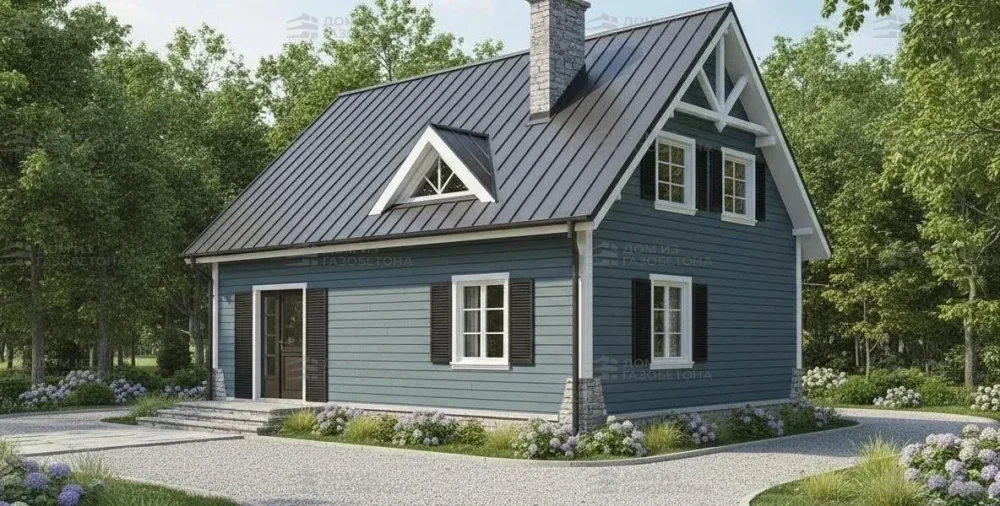 Проект Двухэтажный дом 11 на 9, 183 м2