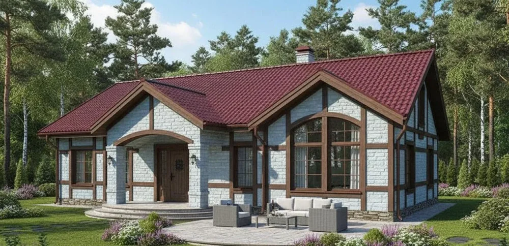 Проект Двухэтажный дом 20 на 11, 223 м2