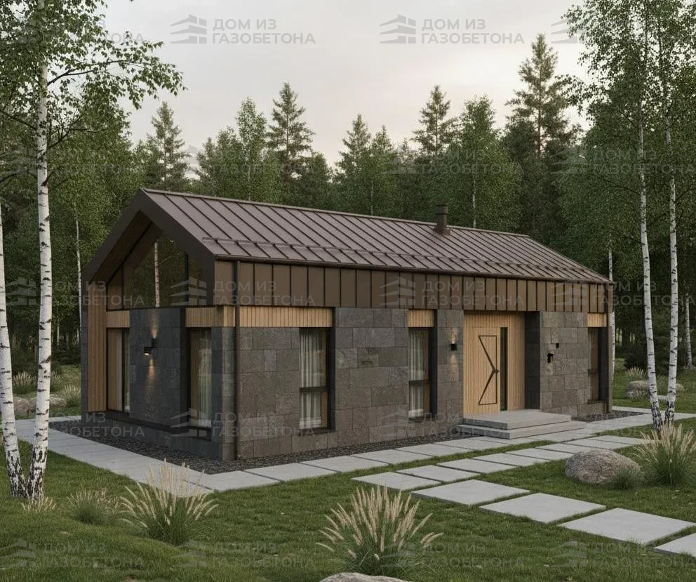 Проект Двухэтажный дом 14 на 10, 192 м2